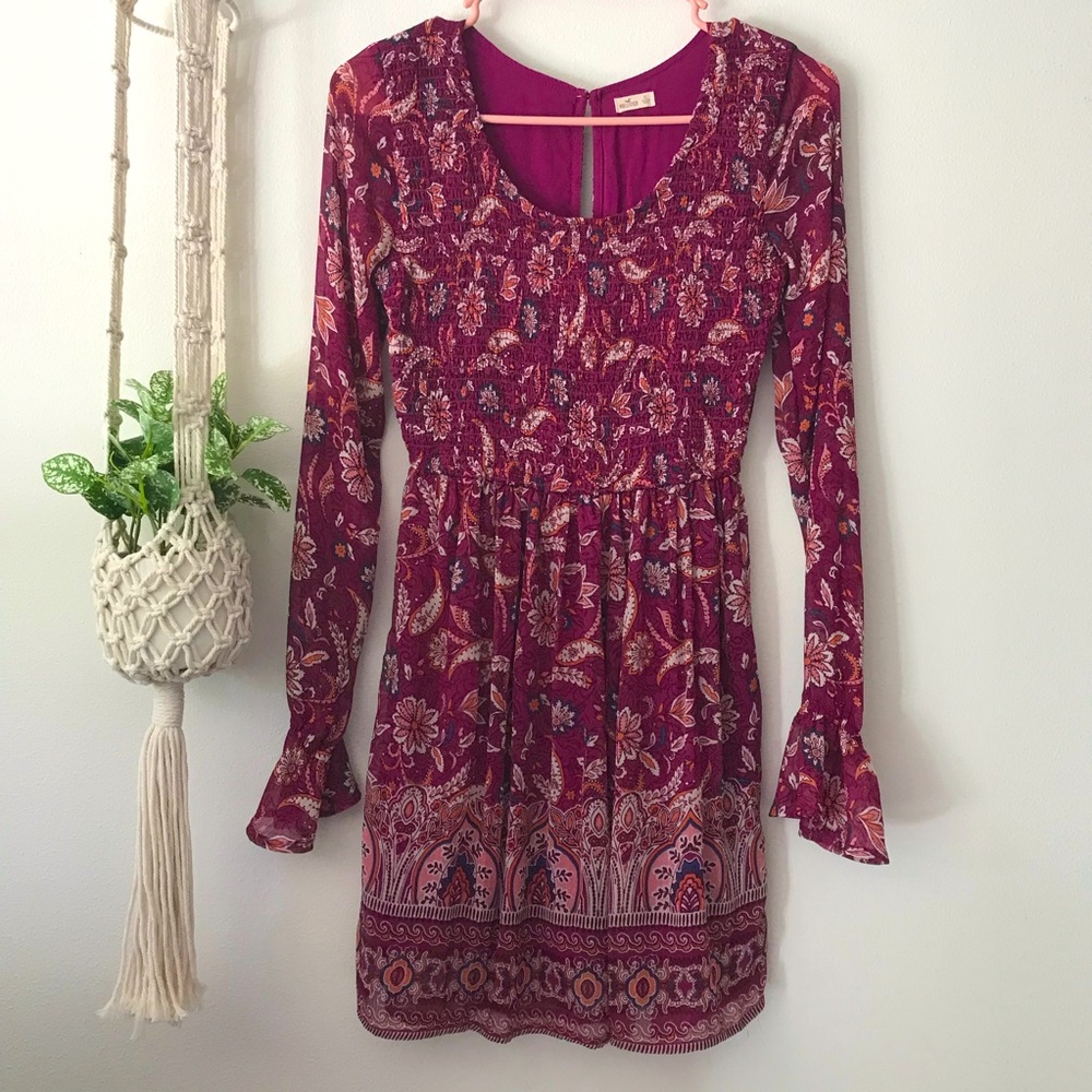 ✨3/$50✨ HP🥳 Hollister Long Sleeve Dress Size XS
